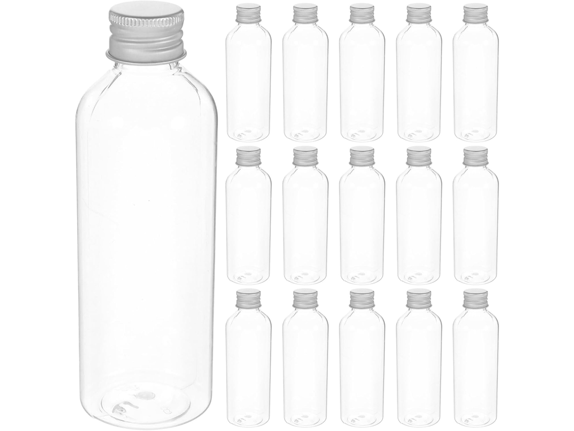 20 Unidades De Frascos Cosméticos Individuais Reutilizáveis E Vazios Para Viagem.