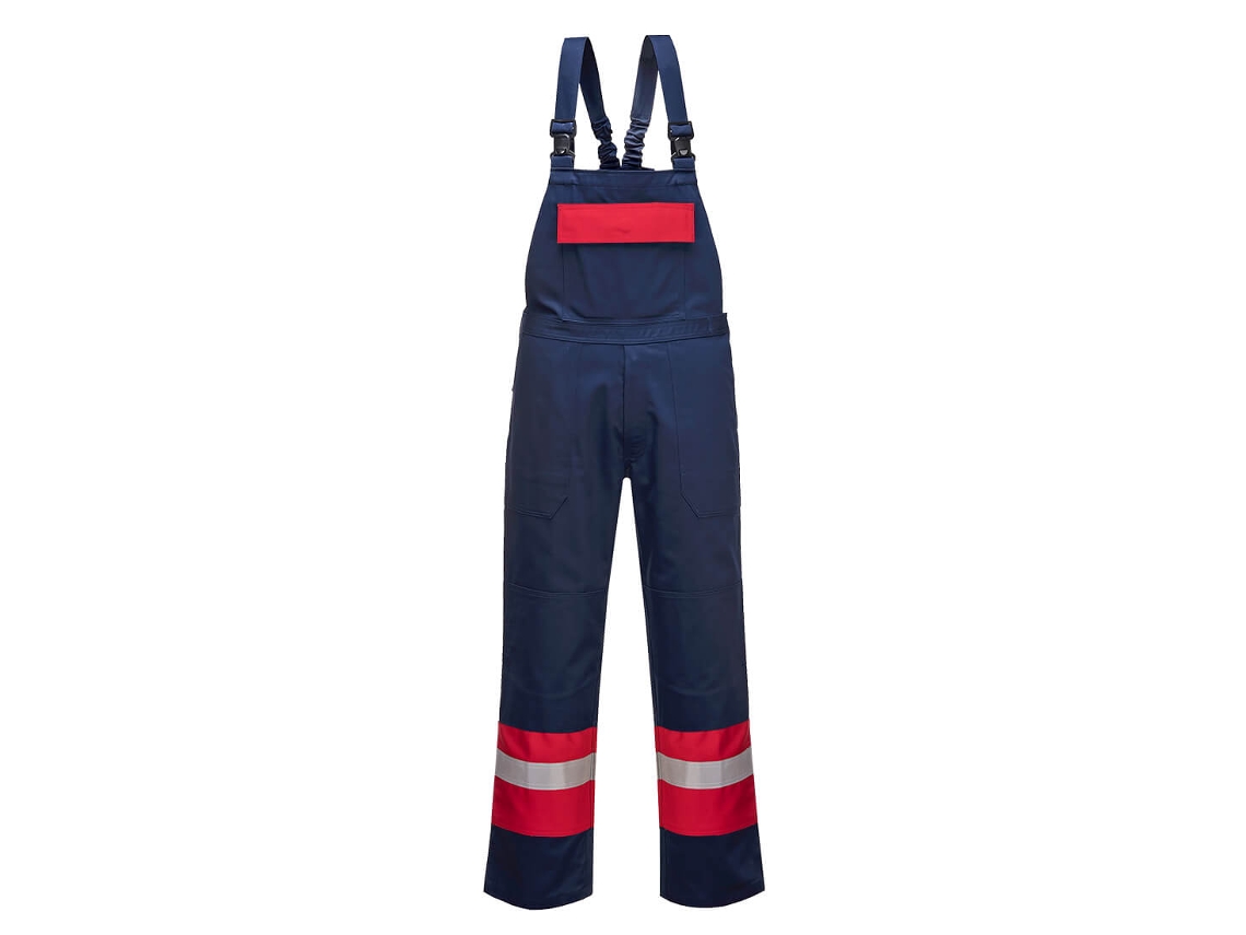 Peto Bizflame Plus de alta visibilidad y durabilidad / Azul marino / M Portwest