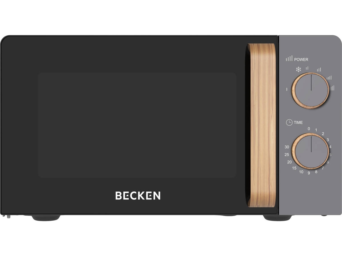 Microondas BECKEN BMWO9565GR (20 L - Sin Grill - Gris)