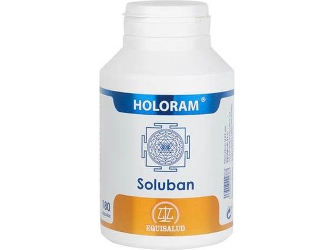 Complemento Alimentar EQUISALUD Holoram Soluban (180 cápsulas)