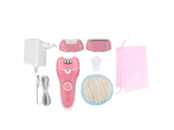 Depilador Eléctrico Multifuncional Para Mujer Epilador Depilación Corporal Rosa