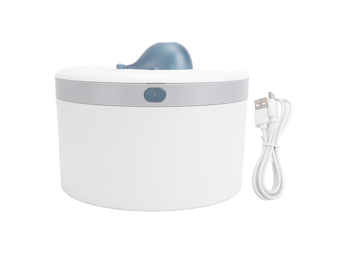 Humidificador Usb De Vapor Frío De 1,5 L Con Luz Nocturna, Apagado Automático Y Funcionamiento Silencioso Para Dormitorio U Oficina.
