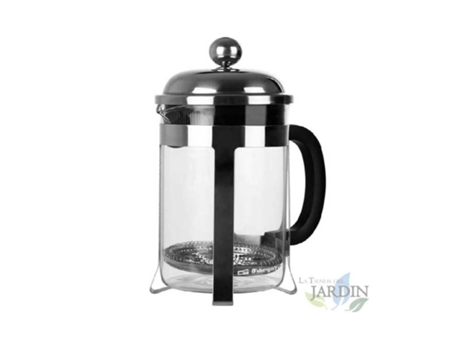 Cafetera Prensa Francesa ORBEGOZO Cristal borosilicato 800Ml
