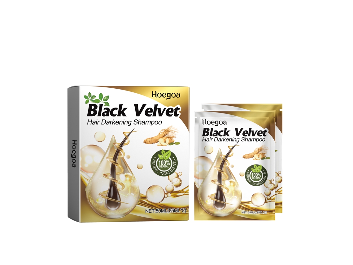 Champú blanco para cabello negro: una transformación rápida y eficaz.