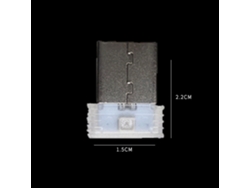 Luz ambiental LED USB 2026 para coche y decoración del hogar. No requiere modificaciones.