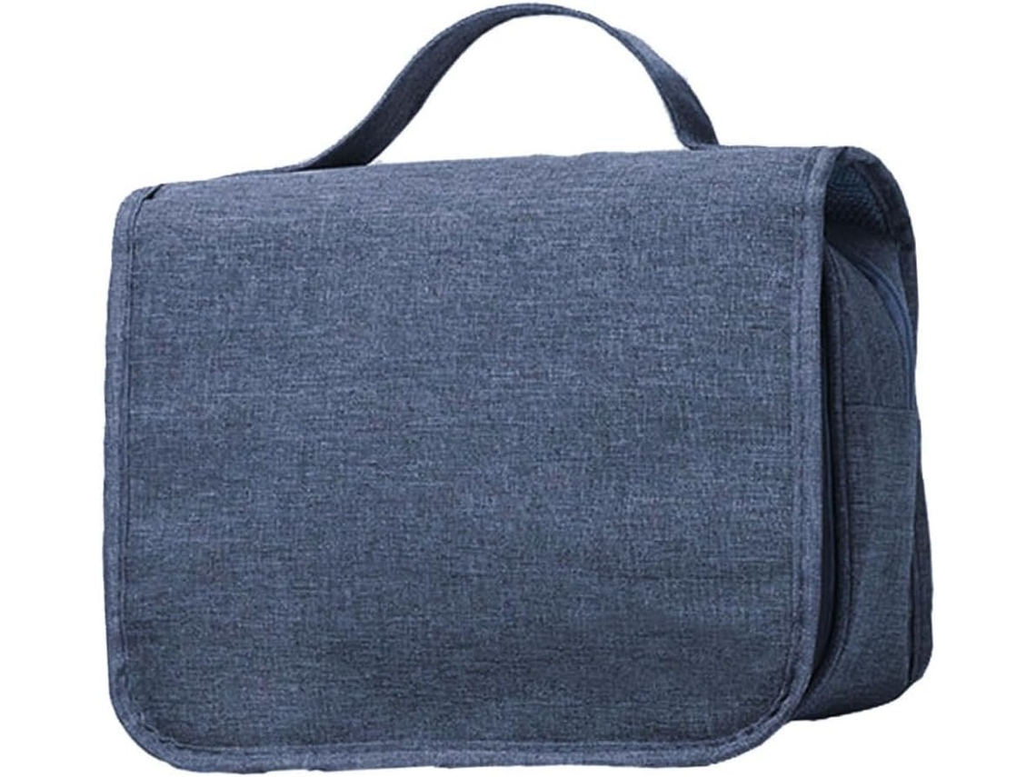 Neceser De Viaje, Bolsa De Aseo Y Cosméticos Con Compartimentos Y Organización, Asa