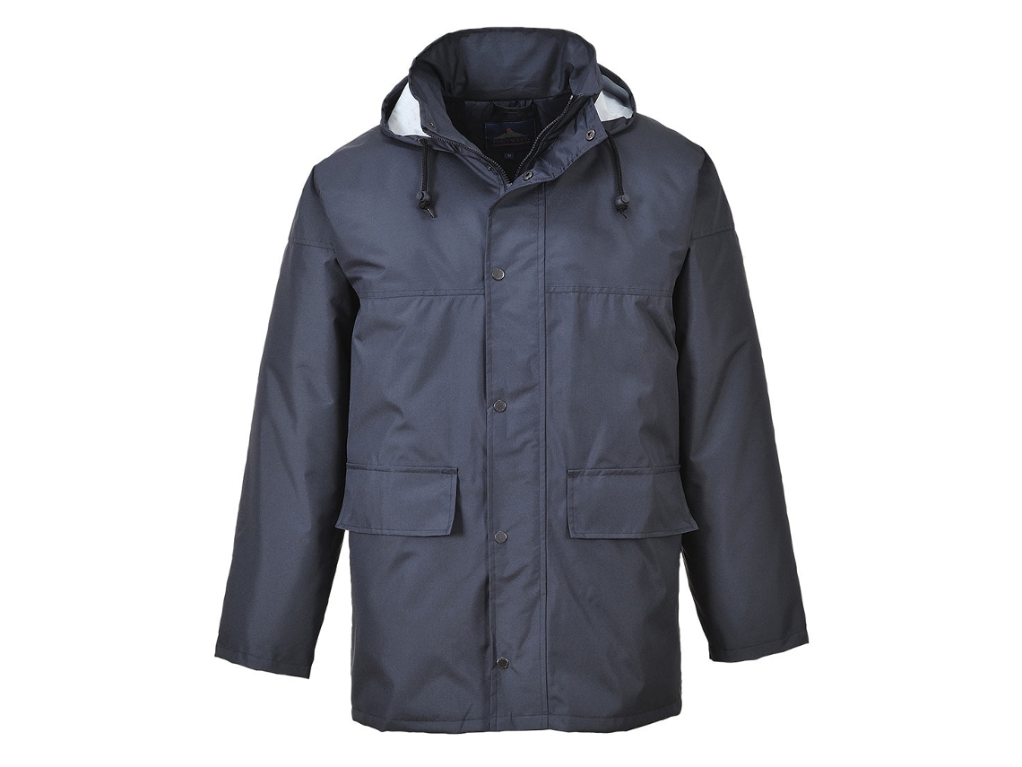 Chaqueta de tránsito corporativa Portwest Comfort Protection / Azul marino / M