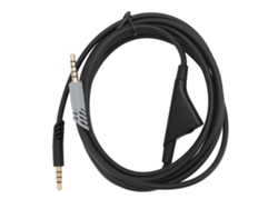 Cabo De Áudio Para Fones De Ouvido Logitech Astro A10 A30 A40 A40 Tr Com Controle De Volume 2m