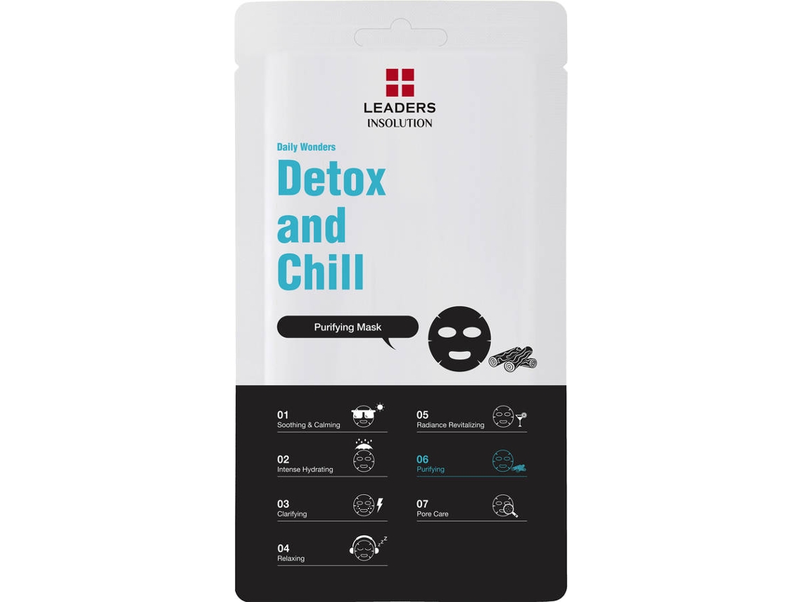 Mascarilla Facial LEADERS Detox And Chill Purifying (25 ml)