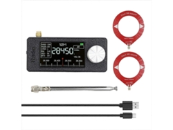 Mini Radio Si4732 + Kit de 2 Antenas Tipo 10 kHz 180 MHz, Radio portátil AM/FM, HF, SW, MW, VHF, Mini Radio Si4732 GOKOCO