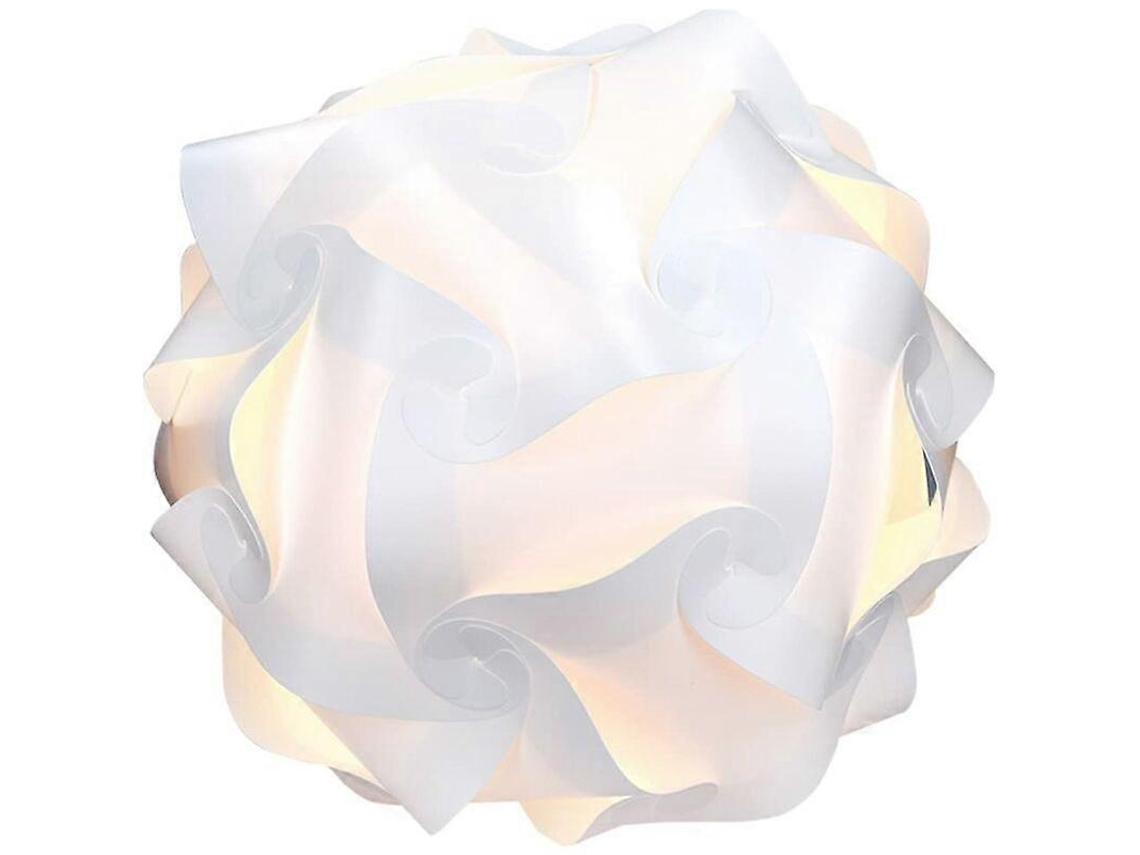 Lámpara de techo o de mesa Rebe Puzzle, luz blanca, aproximadamente 30 cm de diámetro.