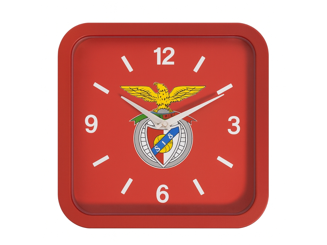 Reloj de pared rojo Benfica Ben1283