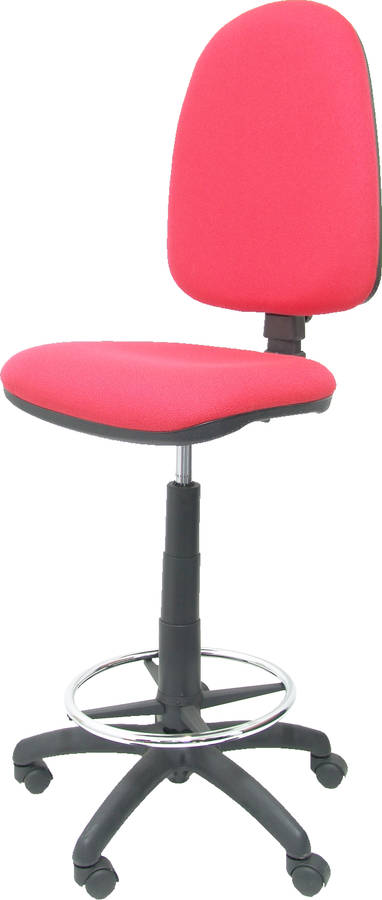Modelo T04cp Taburete mecanismo de contacto permanente regulable silla escritorio alta piqueras y crespo ayna rojo tejido bali talla bali350 8436549398131 s5702402