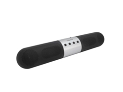 Altavoz inalámbrico Bluetooth 5.0 con sonido estéreo, barra de sonido de 1200 mAh, radio FM, altavoz para teléfono y tableta Chennnls