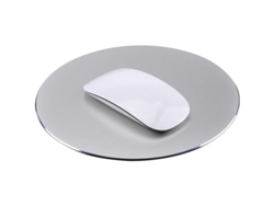 Alfombrilla De Ratón Reversible De Metal, Alfombrilla De Ratón Para Juegos De Aluminio Impermeable Con Goma Antideslizante Ignífuga.