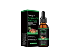 El aceite capilar de argán marroquí Hoegoa mejora la sequedad, el encrespamiento y nutre las puntas abiertas.