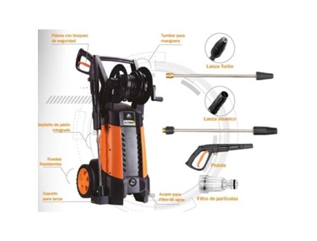 Stayer hidrolimpiadora hl 2700 ind 160 bares 2500 w