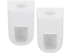 Juego De 2 Soportes Blancos Para Pasta De Dientes De Pared Sin Clavos,
