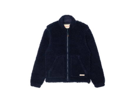 Chaqueta corta de felpa con grandes bolsillos canguro REVOLUTION