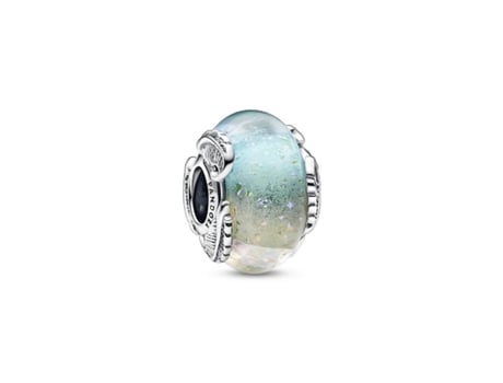 PANDORA Charm PANDORA Joyería - Pluma Curvada Multicolor y Murano