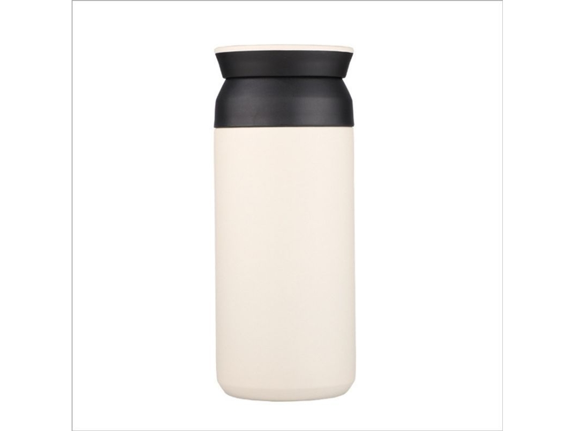2026altiro-taza Térmica De Viaje, 500 Ml, Blanca, Acero Inoxidable, Aislamiento Térmico De 6 Horas.