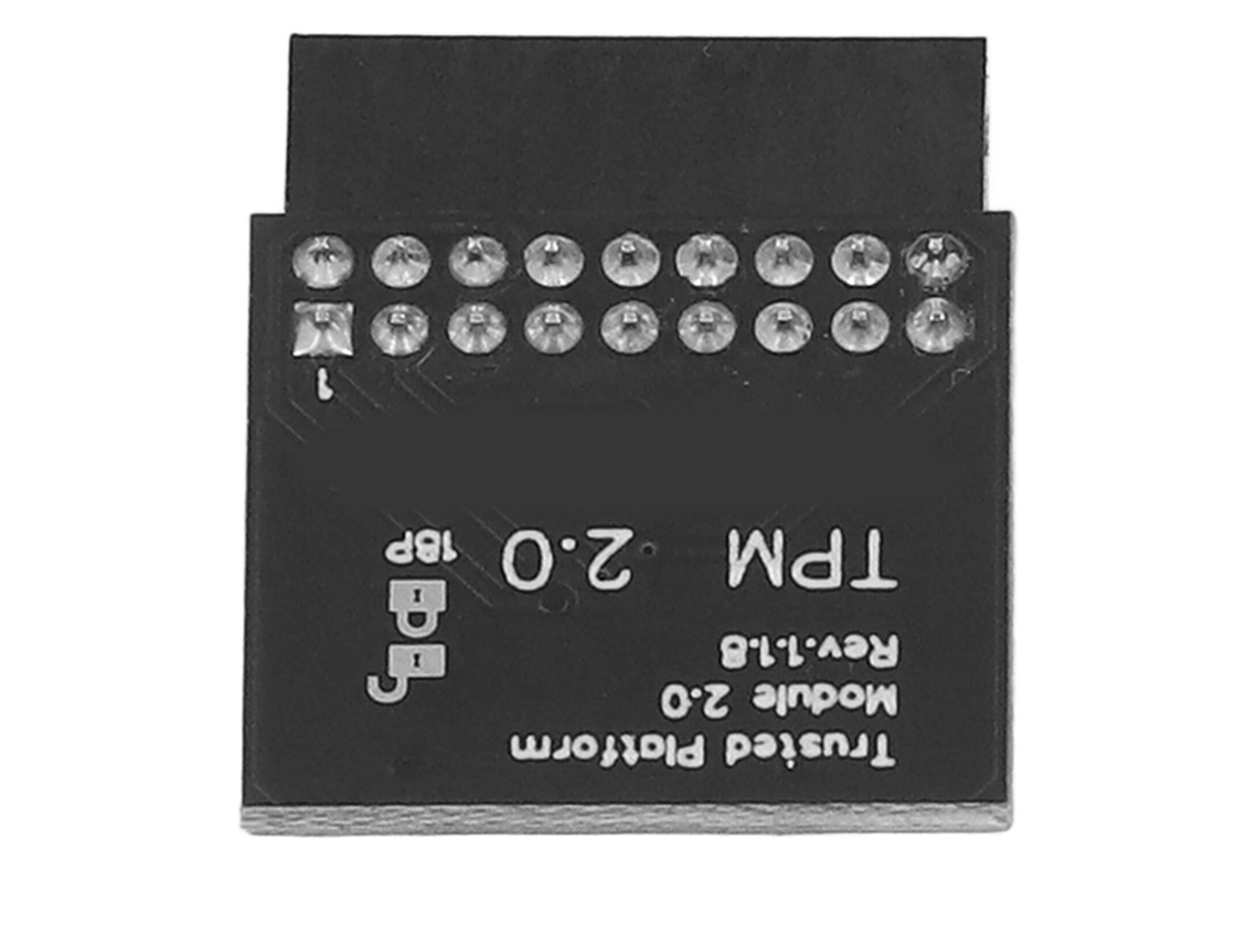 Tarjeta De Seguridad Criptográfica Con Módulo Lpc Tpm2.0 De 18 Pines Para Ordenadores