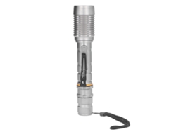 2026-linterna Telescópica Zoomable 5 Modos De Iluminación 5000lm Resistente Al Agua Brillante Para Aventuras Al Aire Libre Acampada Hogar Gris