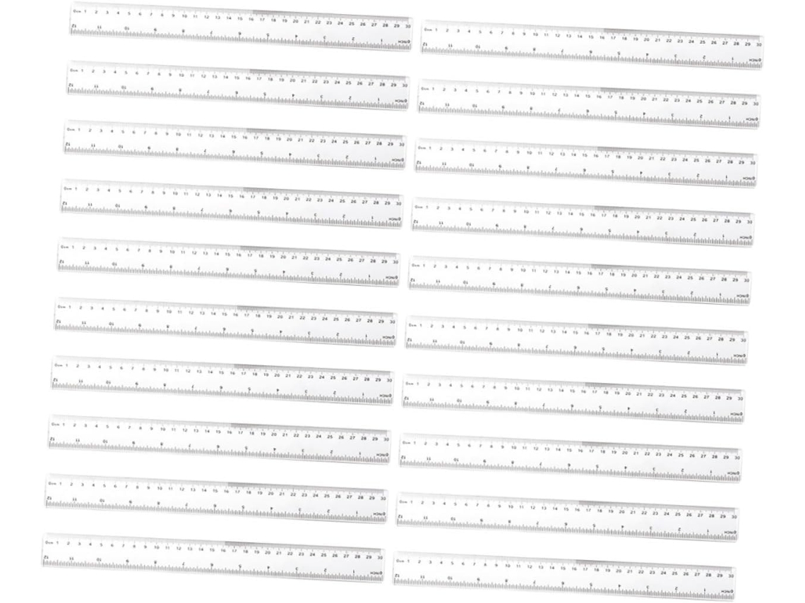 50 Piezas De Suministros Para Dibujo Arquitectónico: Regla De Medición Y Báscula Digital.