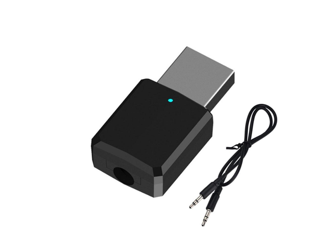 Adaptador De Audio Inalámbrico Transmisor-receptor 2 En 1 Usb Bluetooth 5.0