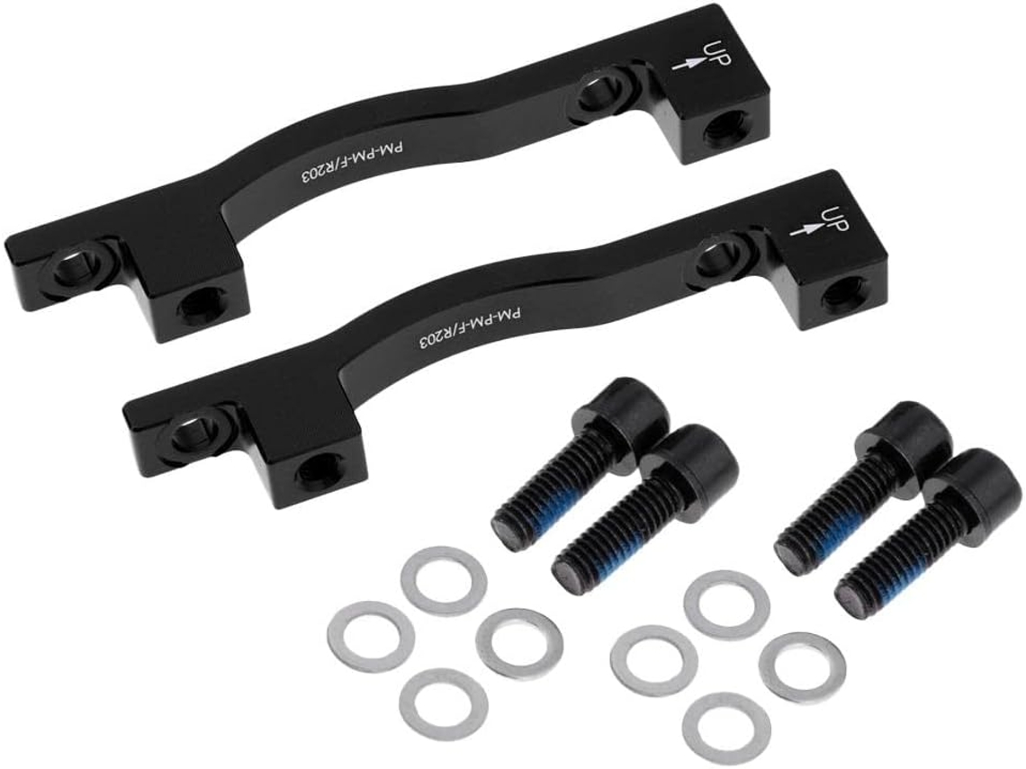 Adaptador De Montaje Para Freno Disco Delantero Trasero Harilla Bicicletas Montaña, Piezas, 203 Mm Fácil