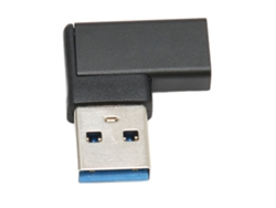Adaptador Usb 3.0 A A Usb C En Ángulo Recto 90 Grados Plug And Play Para Dispositivos