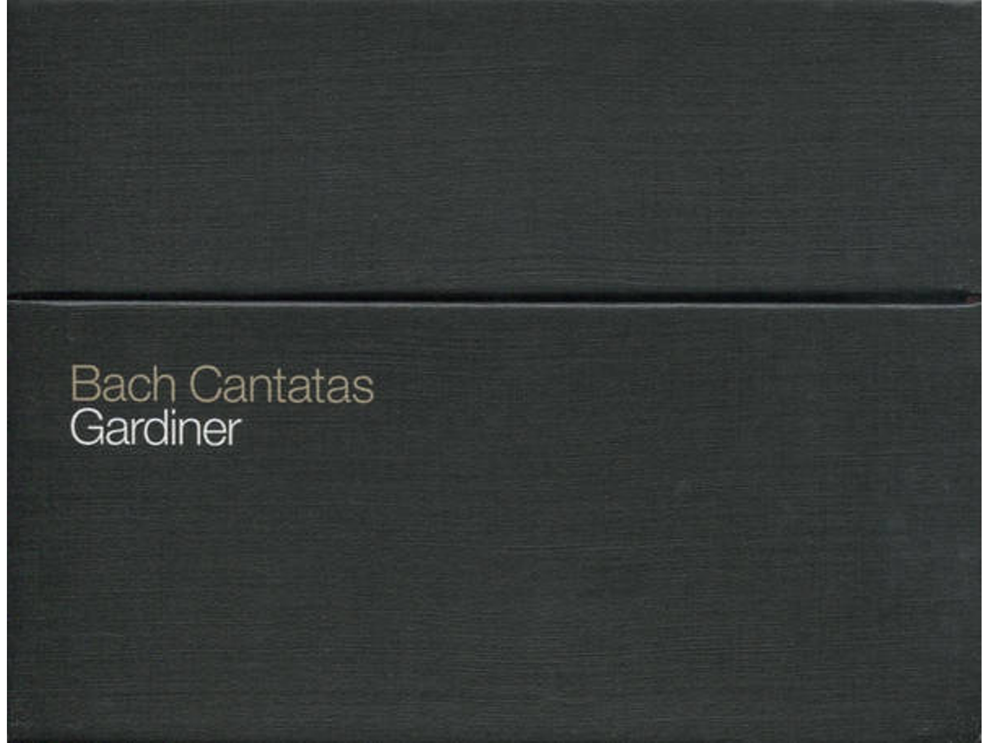 CD Bach, Gardiner - Bach Cahman Tribukait (1CDs)