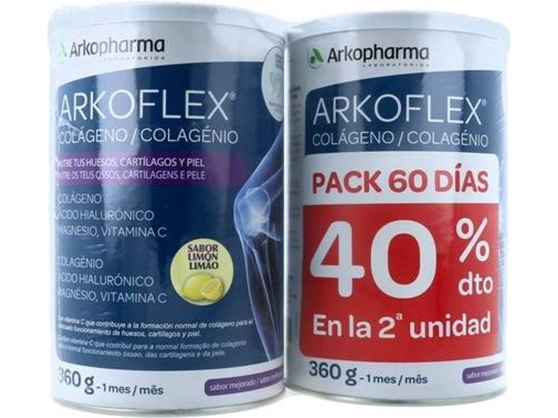 Té ARKOPHARMA Duplo Arkoflex Collagen Lemon (2 unidades de 360g)