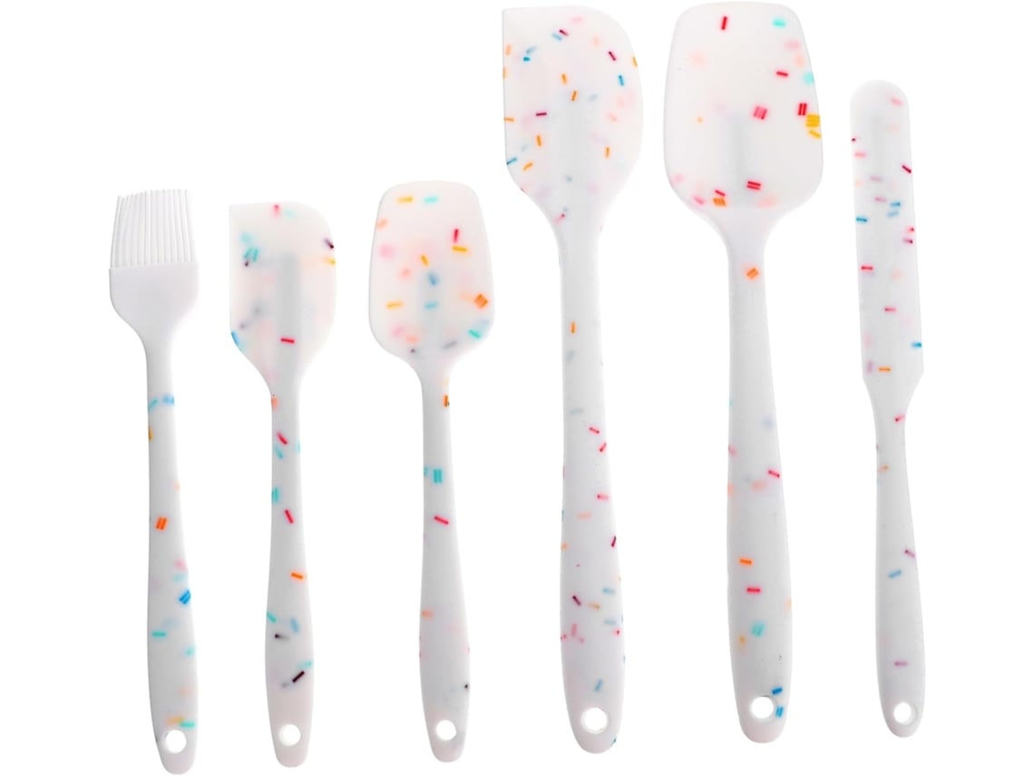 Pincel Para Confeitaria - Feito De Silicone, Que Oferece Boa Resistência, Força E Estabilidade.brespátula Para
