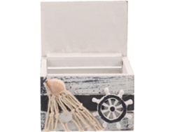 Joyero Madera Capacidad Estilo Mediterráneo Organizador Joyas Rebabas Pendientes Collares Tienda Dormitorio