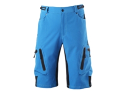 Mali calções Baggy Lixada para Ciclismo com Bolso Zippered, Respiráveis e Casual, Tamanhos Eu