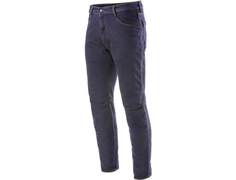 Pantalones para Hombre ALPINESTARS Alu Denim Azul para Motociclismo (30)