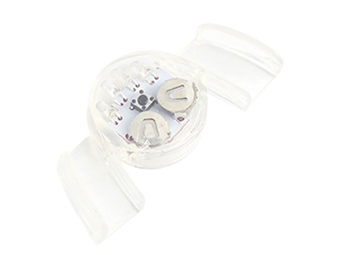 Rebe-guardia Bucal Led Con Luz Intermitente Resistente Lavable Reutilizable 150mah Para Halloween Fiesta