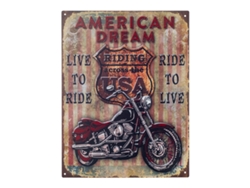 Decoración de Pared SIGNES GRIMALT Moto 0,1x33x25 cm