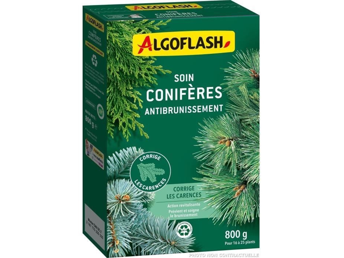 Tratamento anti -Brunion Conifers - Algoflash Naturasol Naturasol - 800g