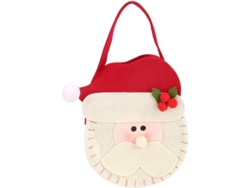 Bolsa De Dulces Navideña Con Papá Noel Y Un Elfo, Regalo Para Niños, Bolsa De Compras