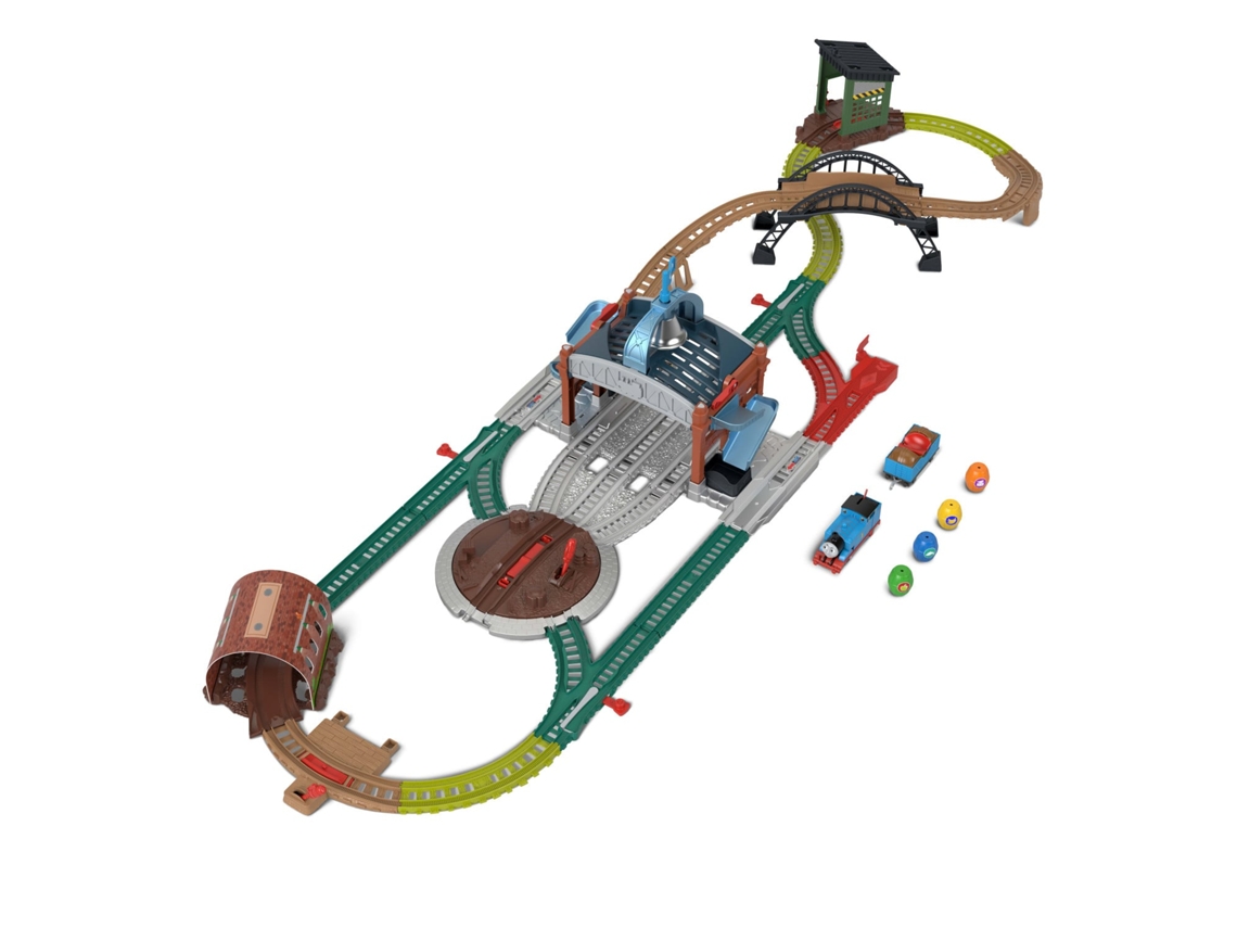 Set De Vías Y Tren Fisher-price Jdf26
