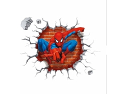 Póster de pegatinas de pared 3D de Spiderman. Calcomanías de pared de Ultimate Spider Man.