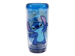 Vaso 625ml De Doble Pared Stitch Dropsafe Colección Ohana
