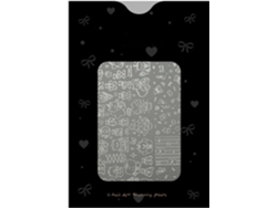 Placa De Estampado De Acero Inoxidable Resistente Con Diseño Detallado Para Aplicaciones Decorativas.