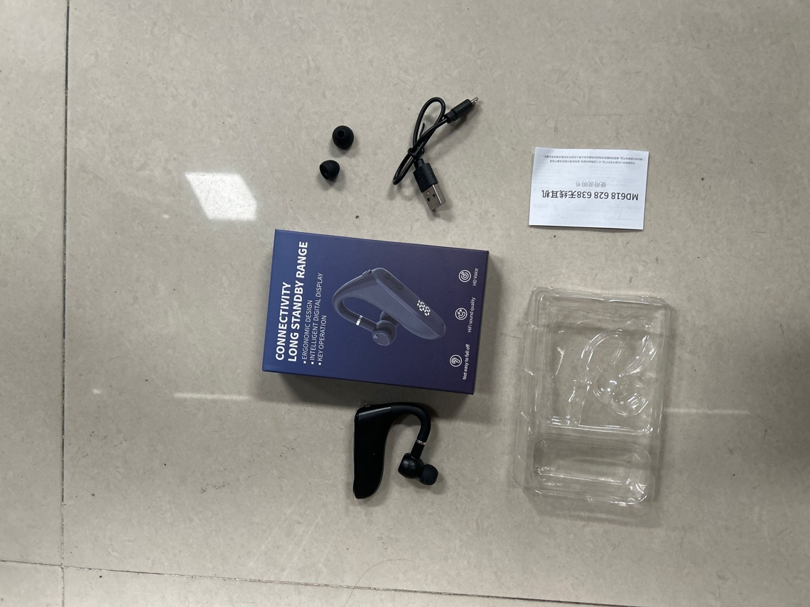 Auriculares Inalámbricos V5.2 Cvc6.0 Con Cancelación De Ruido, 50 Horas De Reproducción, Ideales Para Conducir, Trabajar Y Practicar Deportes, Con Pantalla Led.