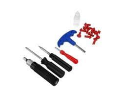 Kit De 5 Herramientas Para Reparar Neumáticos De Motocicleta, Bicicleta Eléctrica Y Bicicleta.