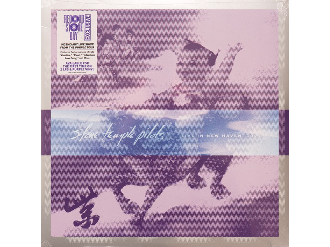 Stone Temple Pilots en vivo en New Haven, 1994, vinilo morado de 2 lp, edición limitada RSD 2025, Rhino Records