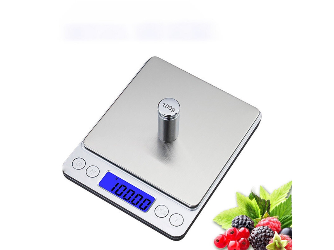 Balanza De Cocina Para Alimentos Con Pantalla Lcd.