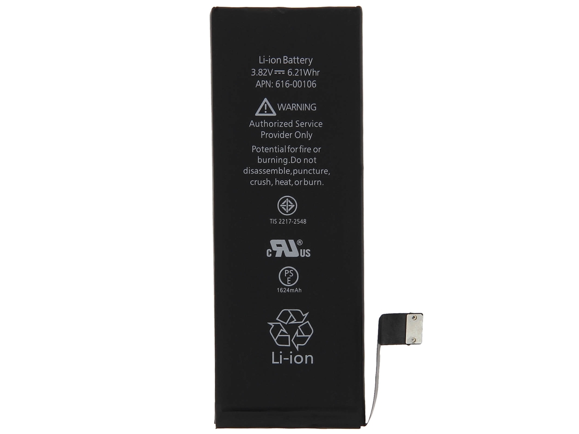 Clappio Batería para Apple iPhone SE Capacidad 1624mah Negro